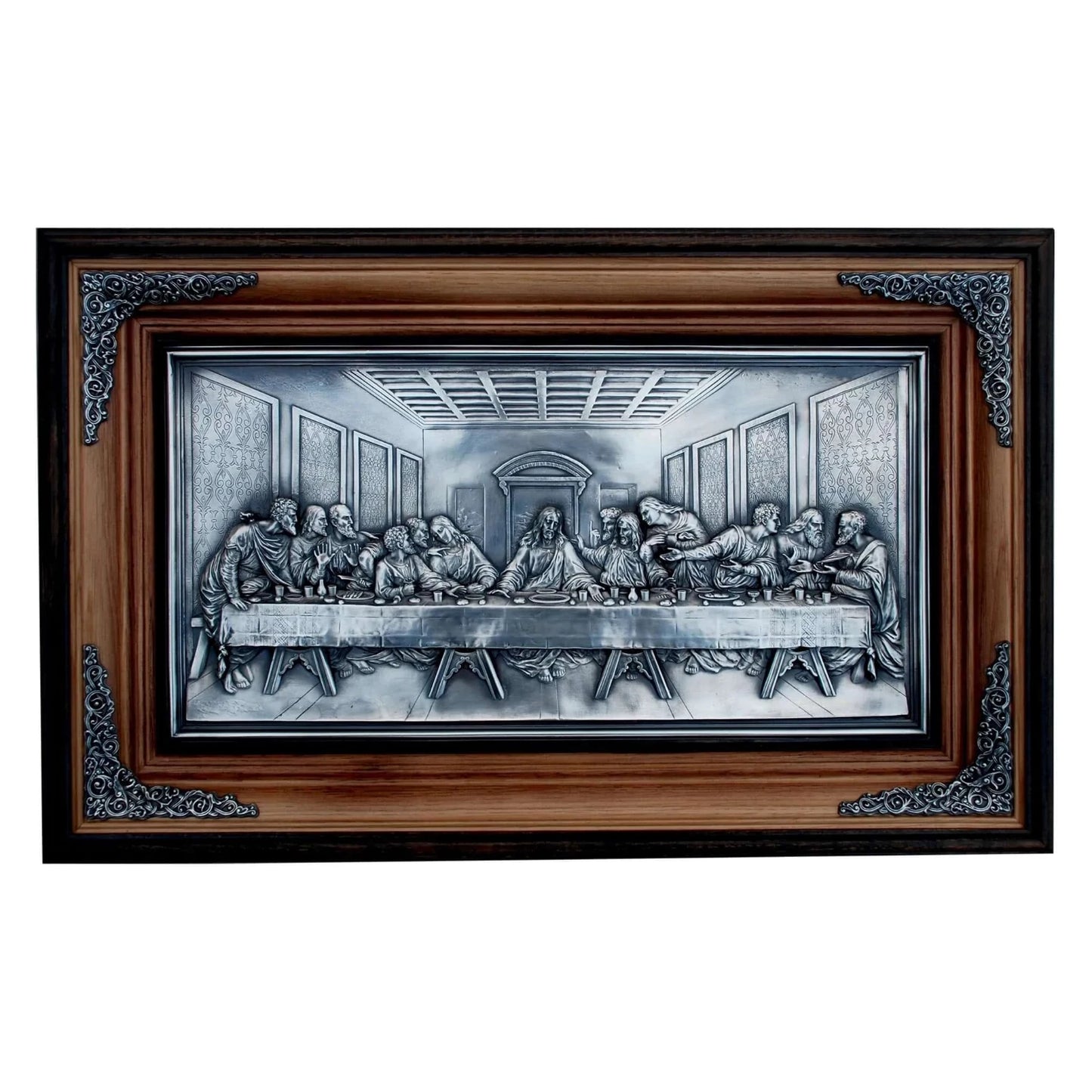 Icoana Cina cea de Taină la pret de 1950 RON, basorelief, cina cea de taina, cina cea de taina icoana ortodoxa, cina cea de taina tablou, icoana cina cea de taina, icoane, tablou cina cea de taina, Tablouri