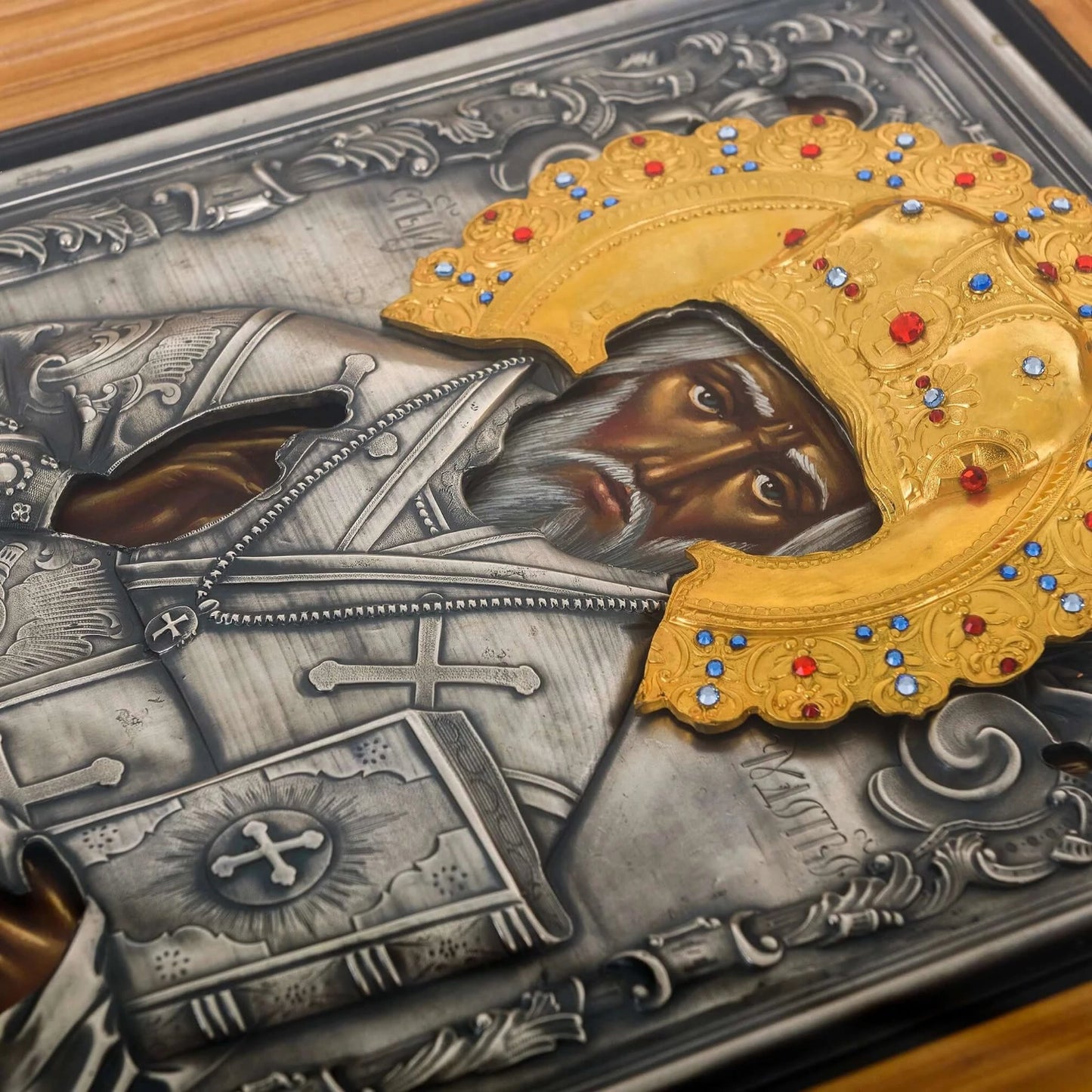 Icoana Sfântul Nicolae, Făcătorul de Minuni, de la Artes Gallery, la pret de 2470 RON