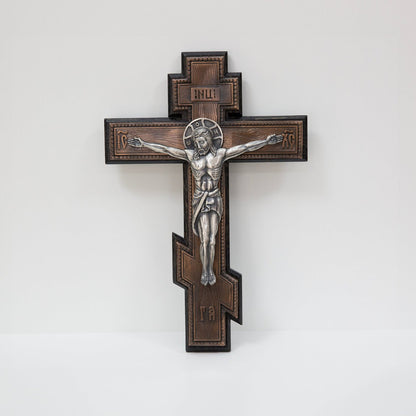Crucifix de perete K02 la pret de 680 RON, cruce, cruce ortodoxa, cruce ortodoxa model, crucifix, crucifix ortodox, crucifixul, modele de cruci ortodoxe
