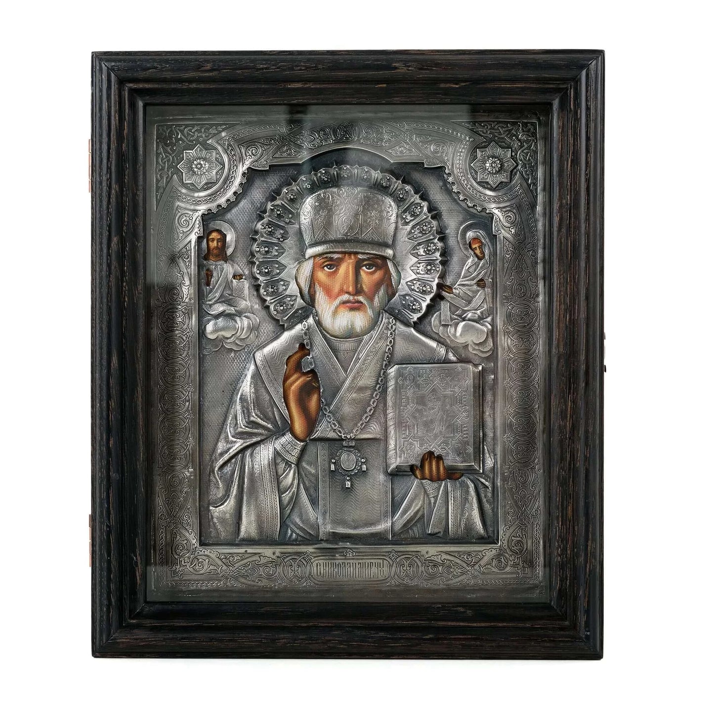 Icoana Sfântul Nicolae, Făcătorul de Minuni la pret de 970 RON, ferecate, icoane