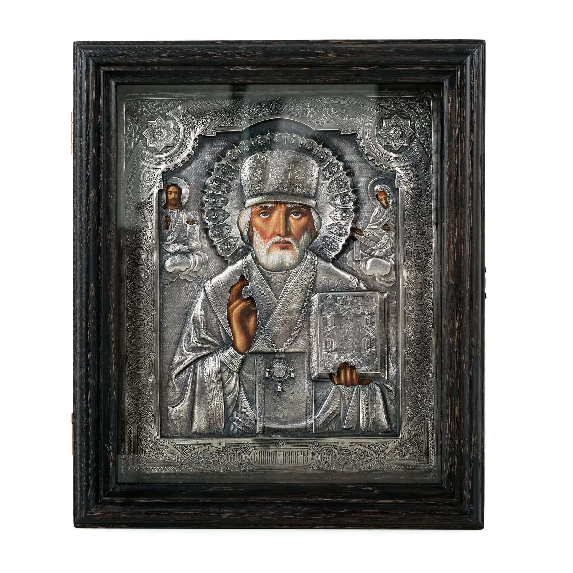 Icoana Sfântul Nicolae, Făcătorul de Minuni la pret de 970 RON, ferecate, icoane