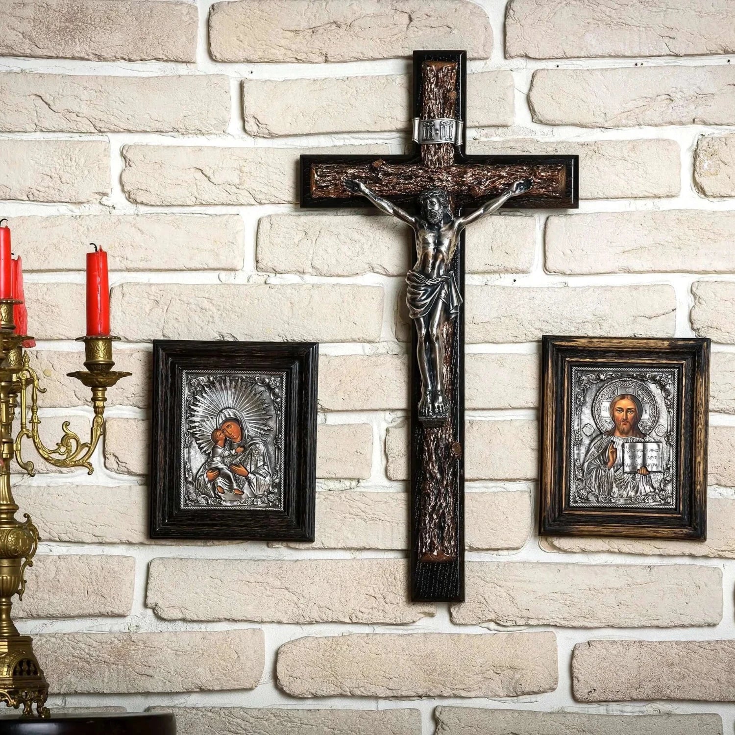 Crucifix de perete K03.1 la pret de 1680 RON, cruce, cruce ortodoxa, cruce ortodoxa model, crucifix, crucifix ortodox, crucifixul, modele de cruci ortodoxe