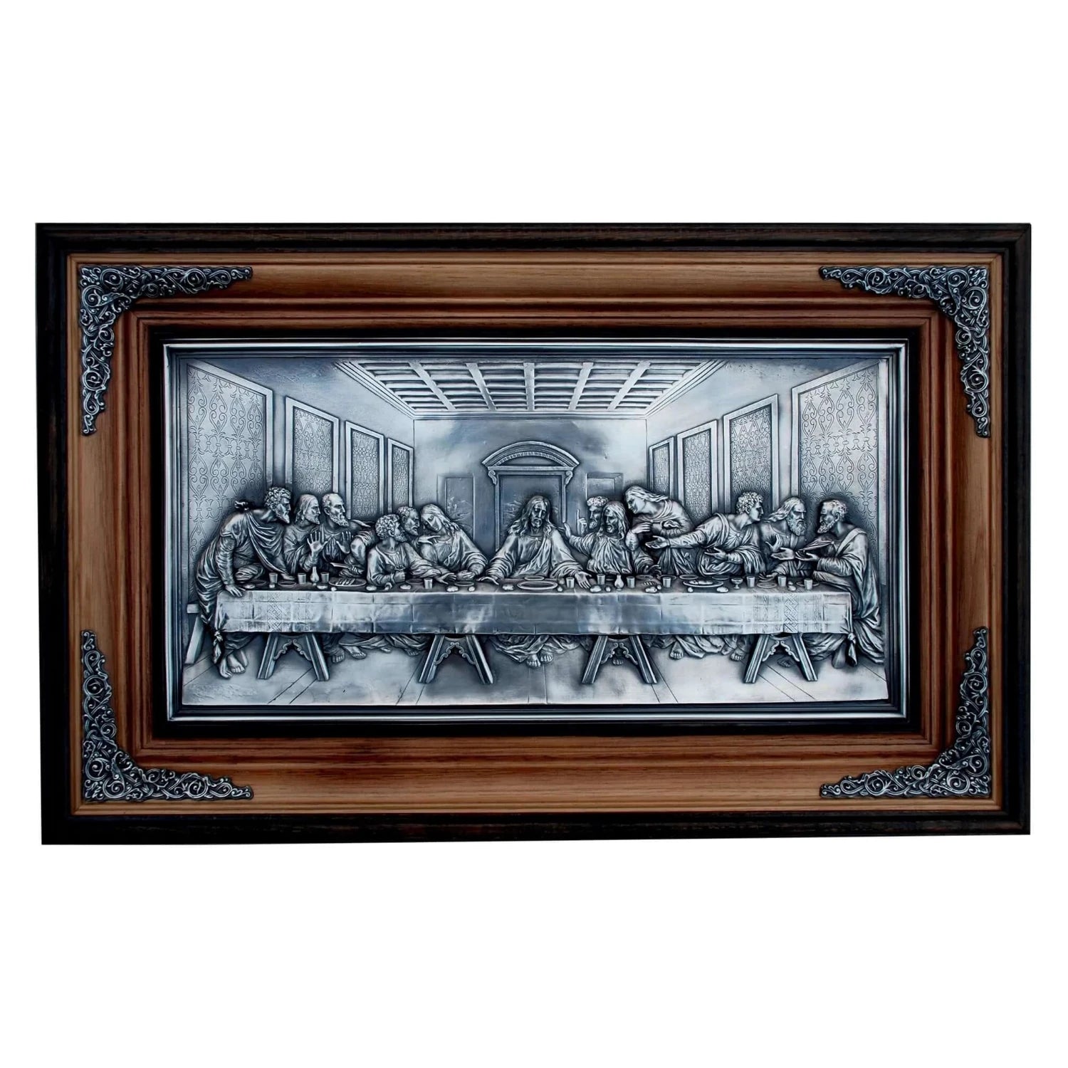 Icoana Cina cea de Taină la pret de 1950 RON, basorelief, cina cea de taina, cina cea de taina icoana ortodoxa, cina cea de taina tablou, icoana cina cea de taina, icoane, tablou cina cea de taina, Tablouri