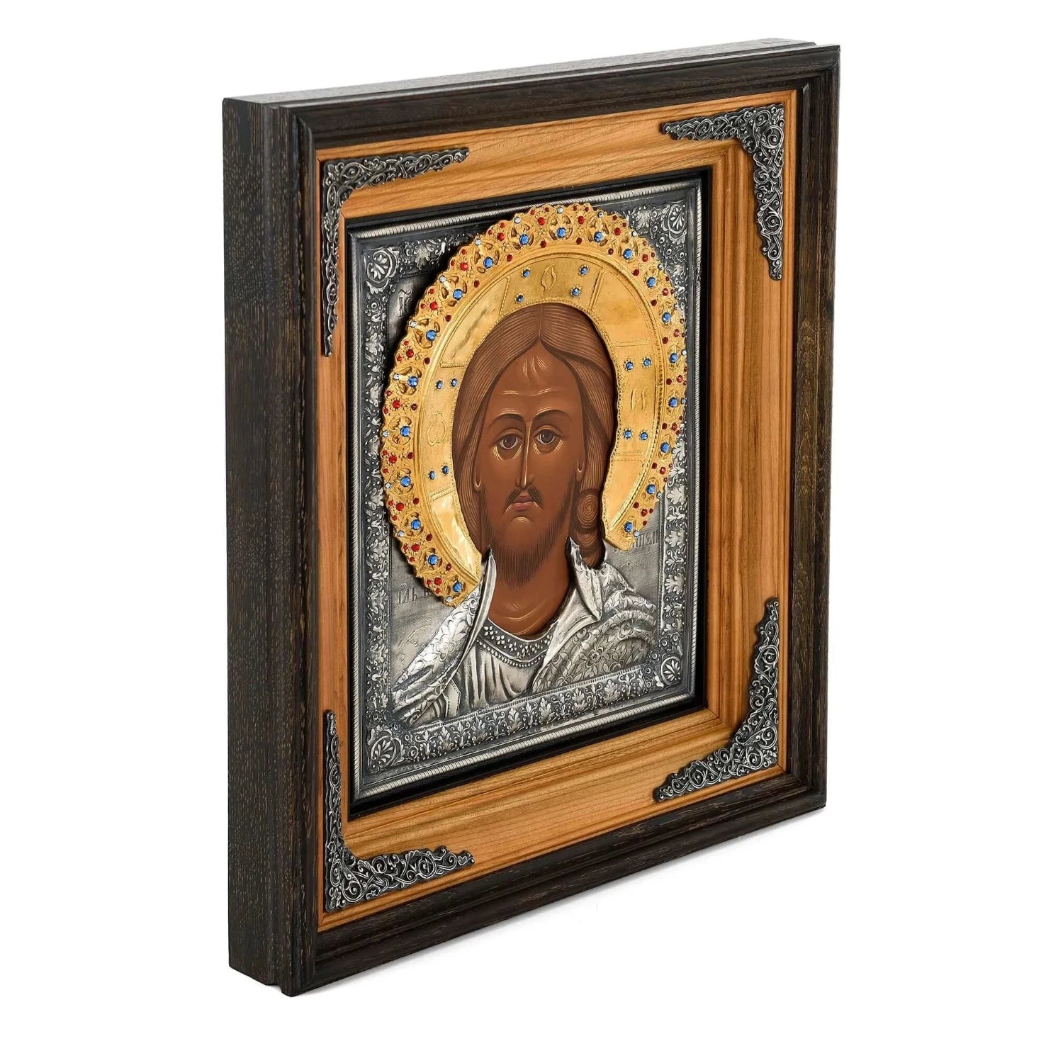Icoana Iisus Hristos Pantocrator la pret de 2470 RON, ferecate, icoana iisus hristos pantocrator, icoana ortodoxa iisus hristos pantocrator, icoane, iisus hristos, iisus hristos pantocrator