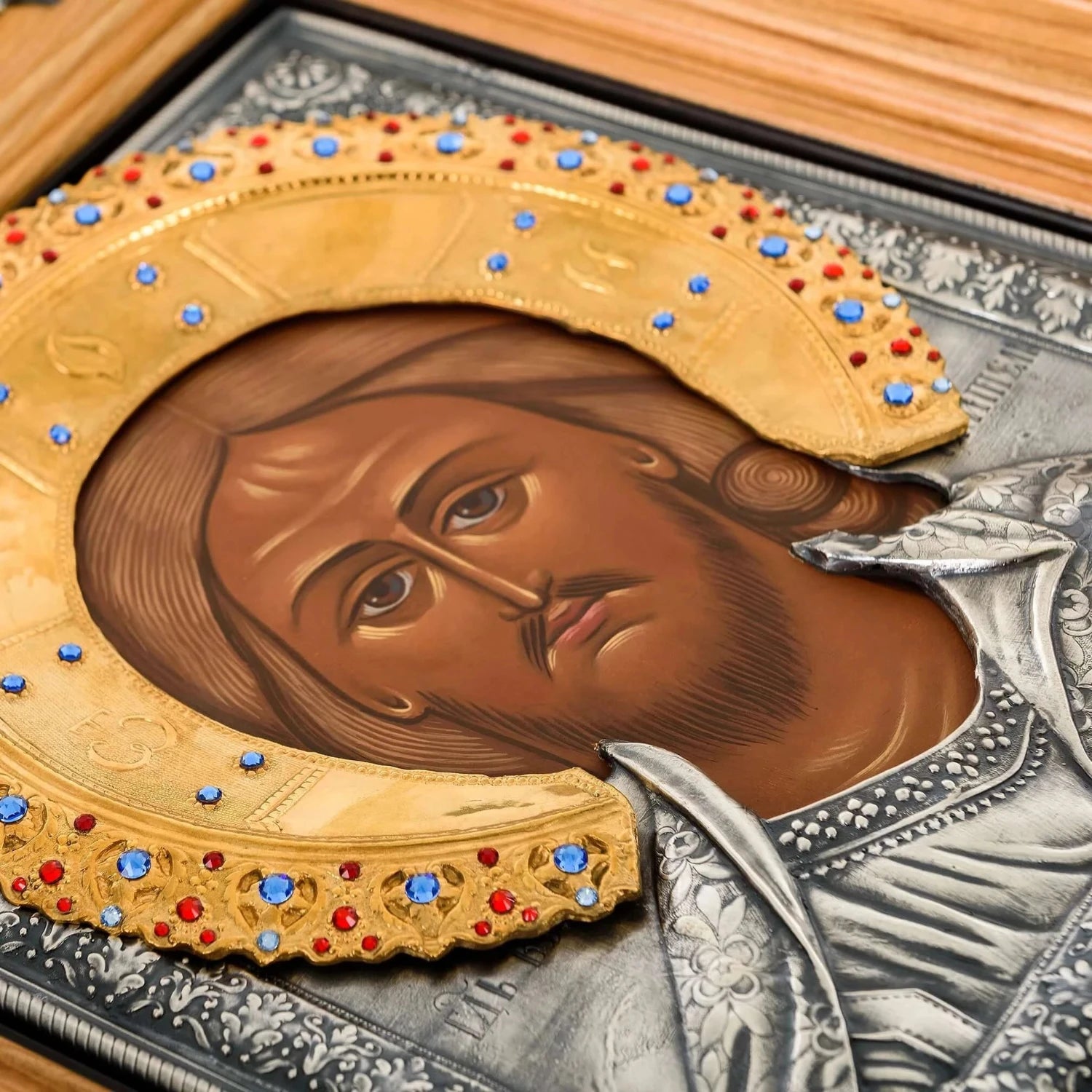 Icoana Iisus Hristos Pantocrator la pret de 2470 RON, ferecate, icoana iisus hristos pantocrator, icoana ortodoxa iisus hristos pantocrator, icoane, iisus hristos, iisus hristos pantocrator