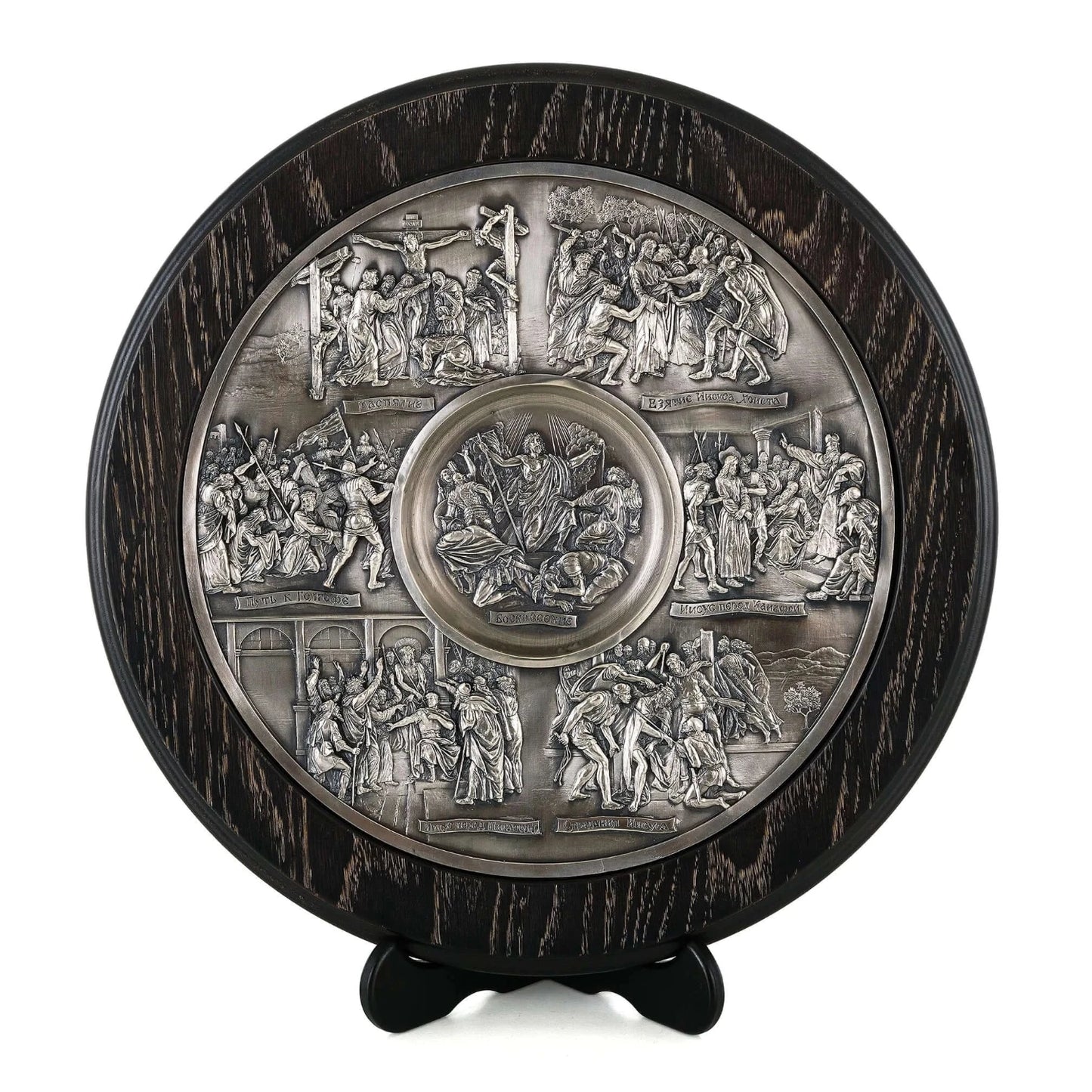Icoana Învierea Domnului la pret de 970 RON, basorelief, icoana cu invierea domnului, icoana invierea domnului, icoana invierii domnului, icoane, icoane cu invierea domnului, invierea domnului, Tablouri