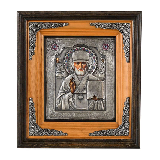 Icoana Sfântul Nicolae, Făcătorul de Minuni,  de la Artes Gallery, la pret de 1420 RON